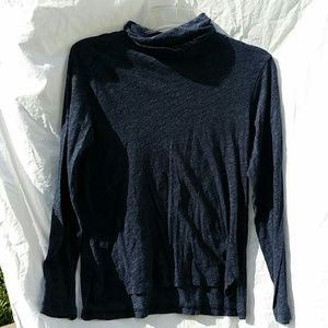 Madewell Whisper Cotton Turtleneck tee shirt